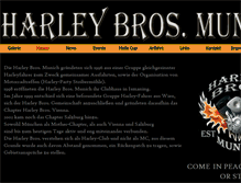Tablet Screenshot of harley-bros-munich.com